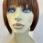 Red mid length wig. Rms418