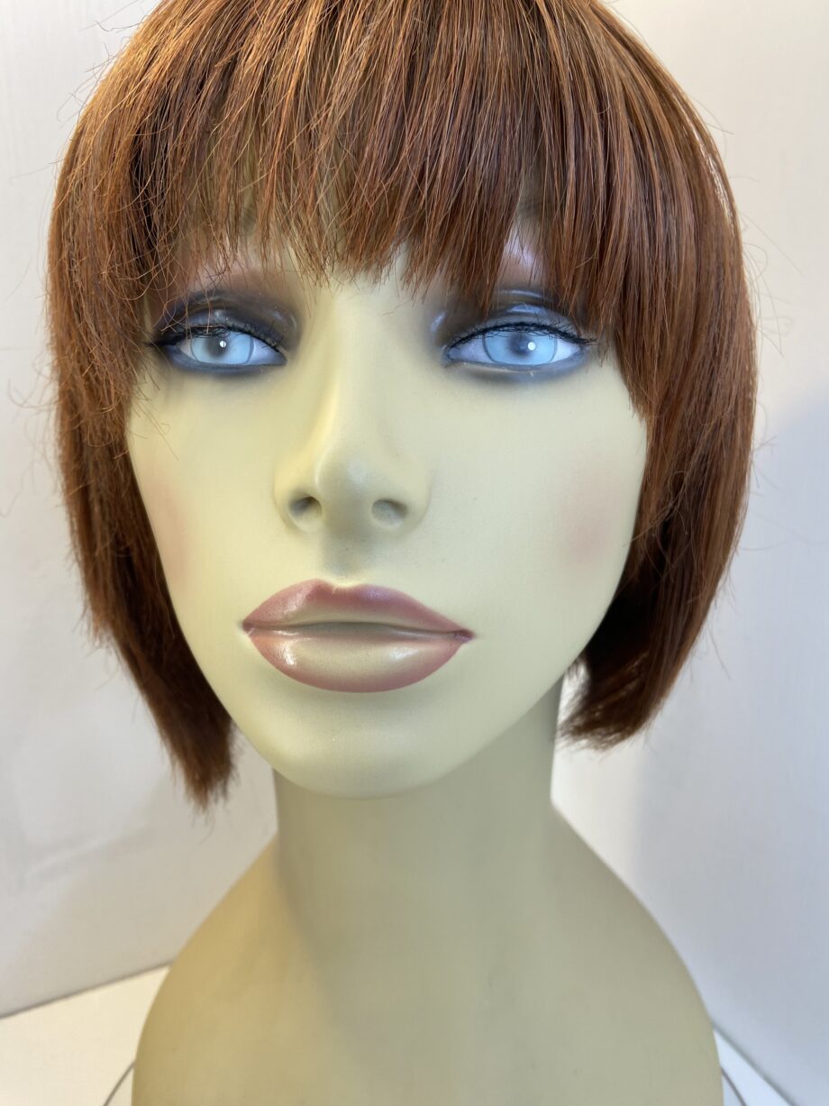 Red mid length wig. Rms418