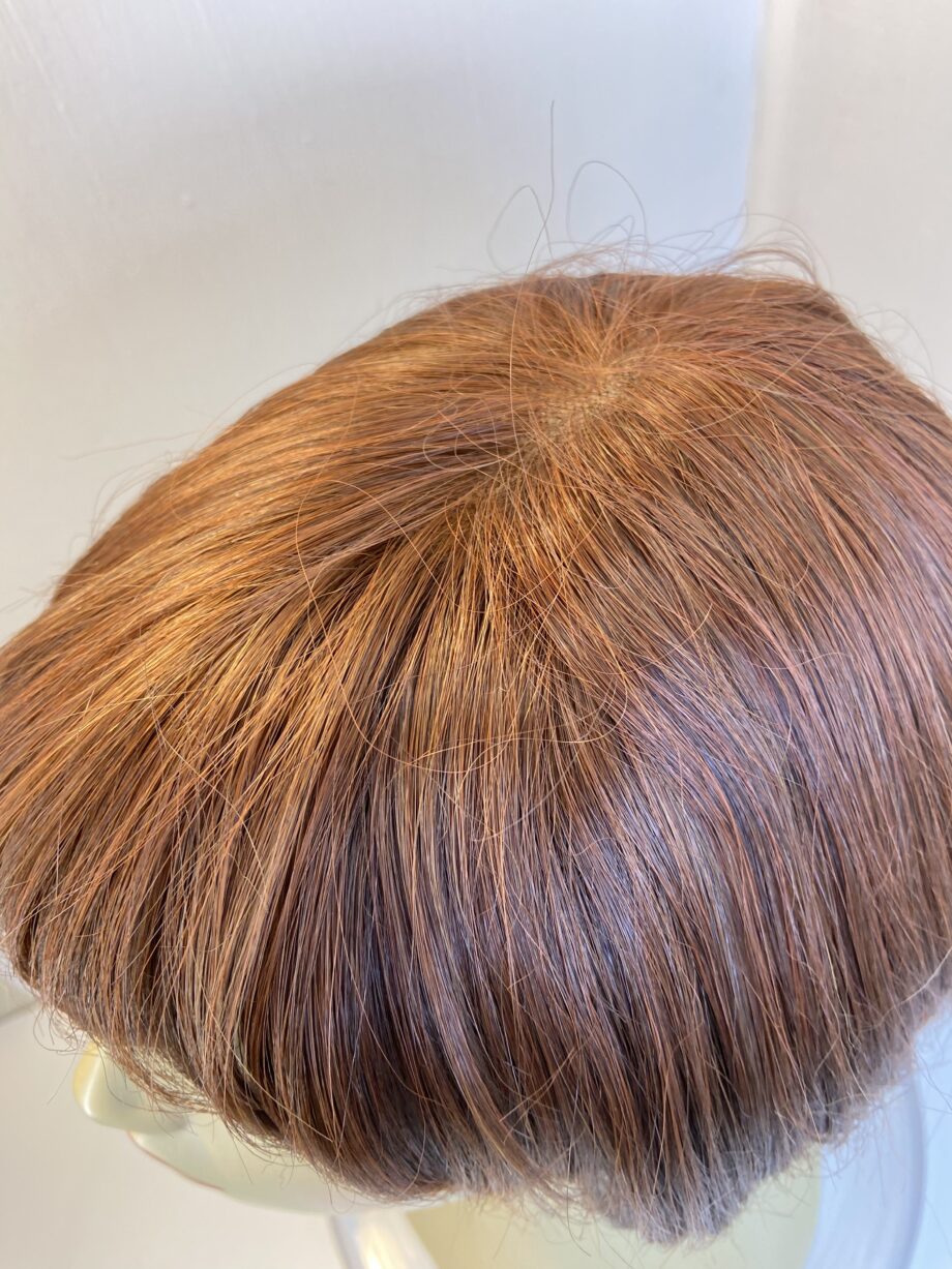 Red mid length wig. Rms418