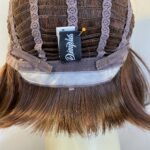 Stunning burgundy Dimples wig. Bbrms415