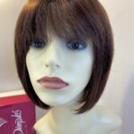 Stunning burgundy Dimples wig. Bbrms415