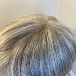 Silver grey short wig. Gss417
