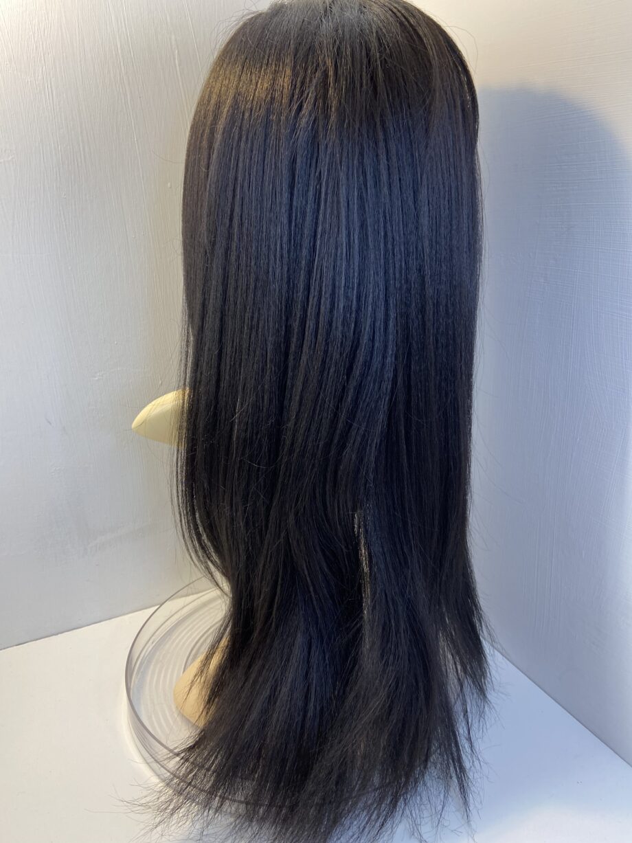 Very Long dark brown wig. Brls810