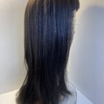 Very Long dark brown wig. Brls810