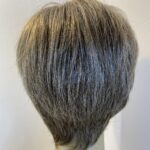 Lotus grey short new wig. Gss421