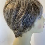 As new salt and pepper grey short wig. Lotus collection. Gss423