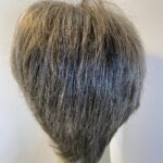As new salt and pepper grey short wig. Lotus collection. Gss423