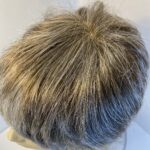 As new salt and pepper grey short wig. Lotus collection. Gss423