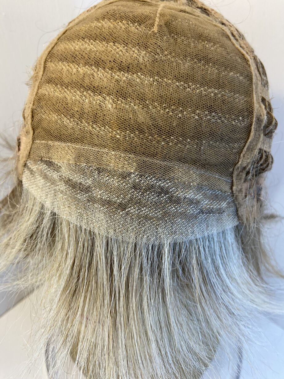 Blonde highlighted short wig. Blss427