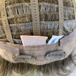 Blonde highlighted short wig. Blss427