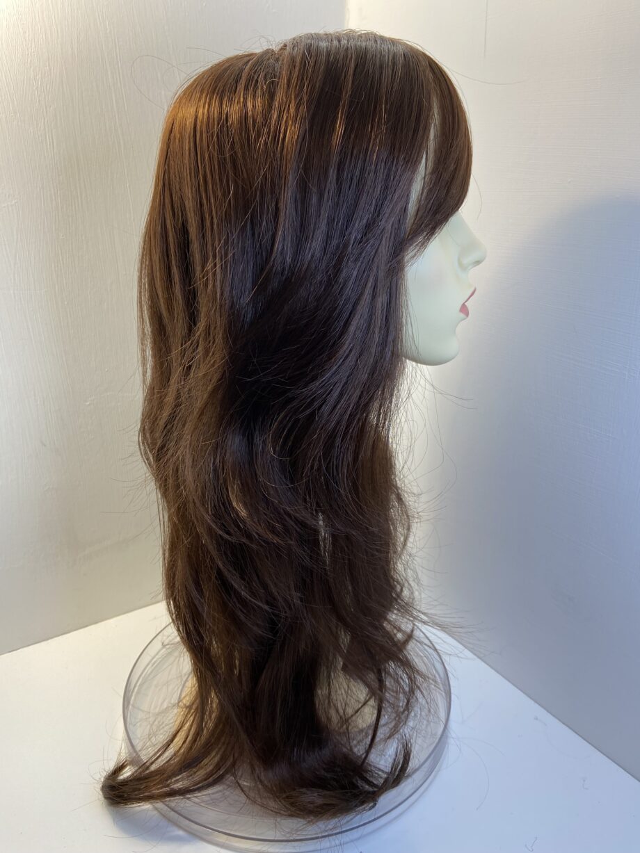 New very long brown wig. Brls650