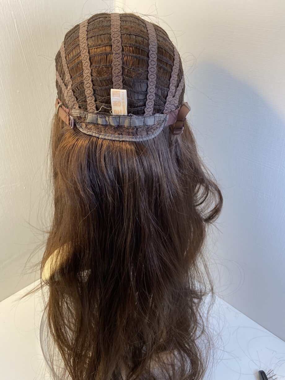 New very long brown wig. Brls650