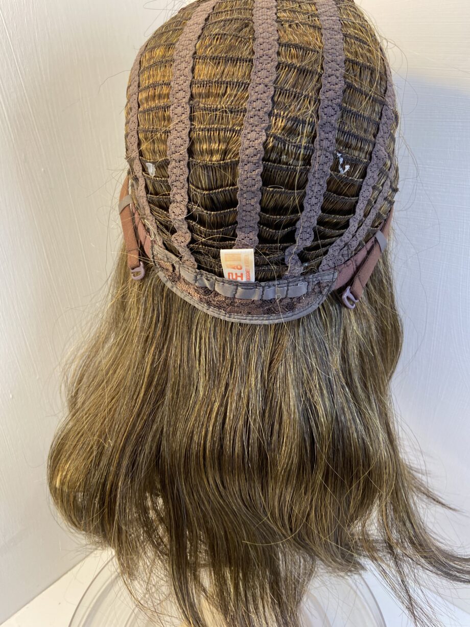 Stunning New long highlighted brown wig. Brls653