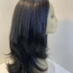 New long black wig. Blals654