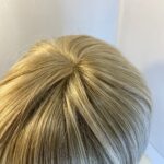 Blonde mid length wig. Blms581