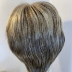 Blonde stylish wig boxed new. Bbrss432