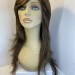 Stunning New long brown wig. Brls583