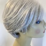 Soft cap silver grey wig. Gss592