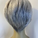 Soft cap silver grey wig. Gss592