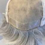 Soft cap silver grey wig. Gss592