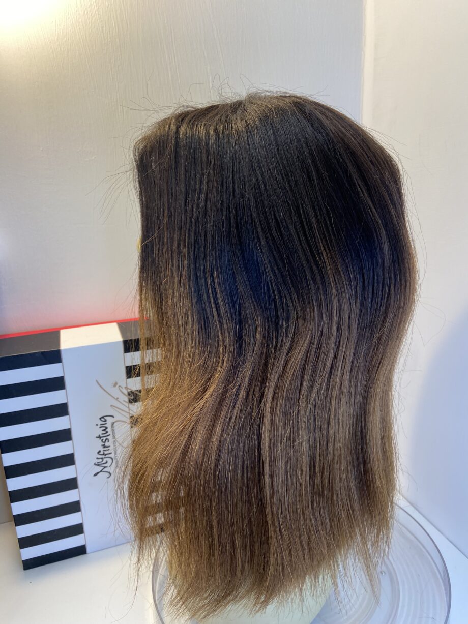 New two colour wig. Brown /ginger. Bbrls437