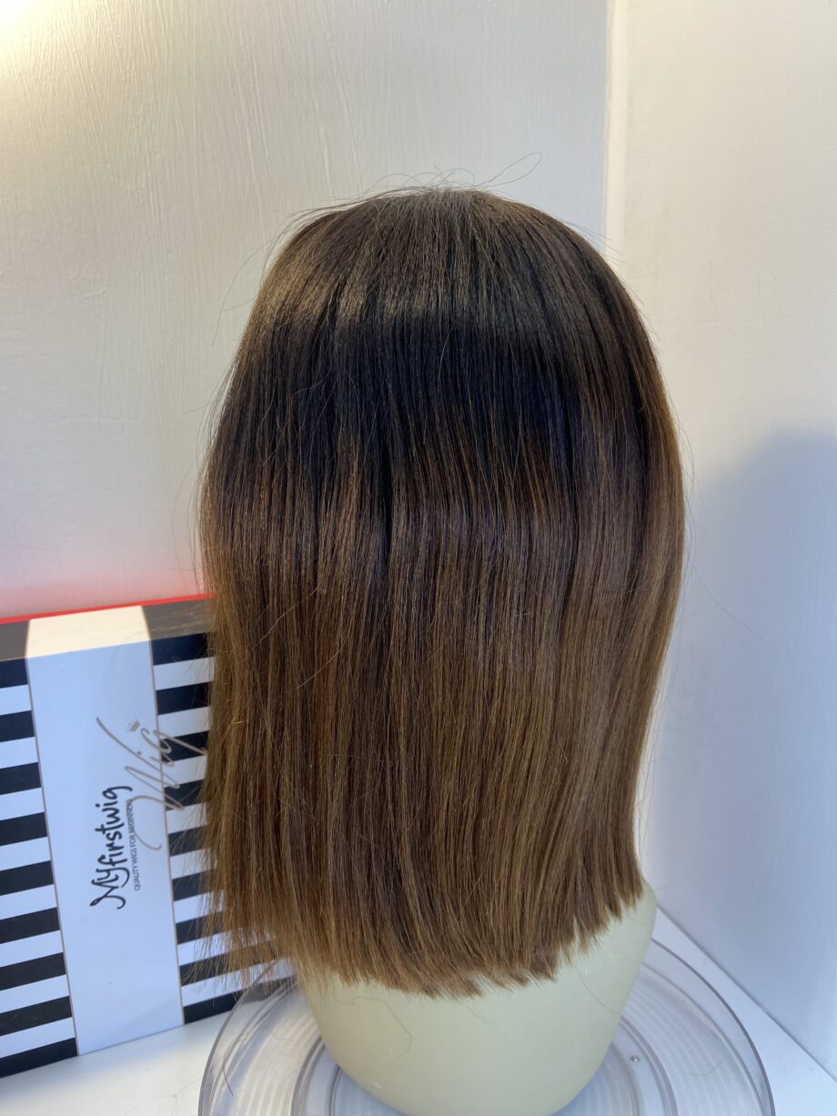 New two colour wig. Brown /ginger. Bbrls437
