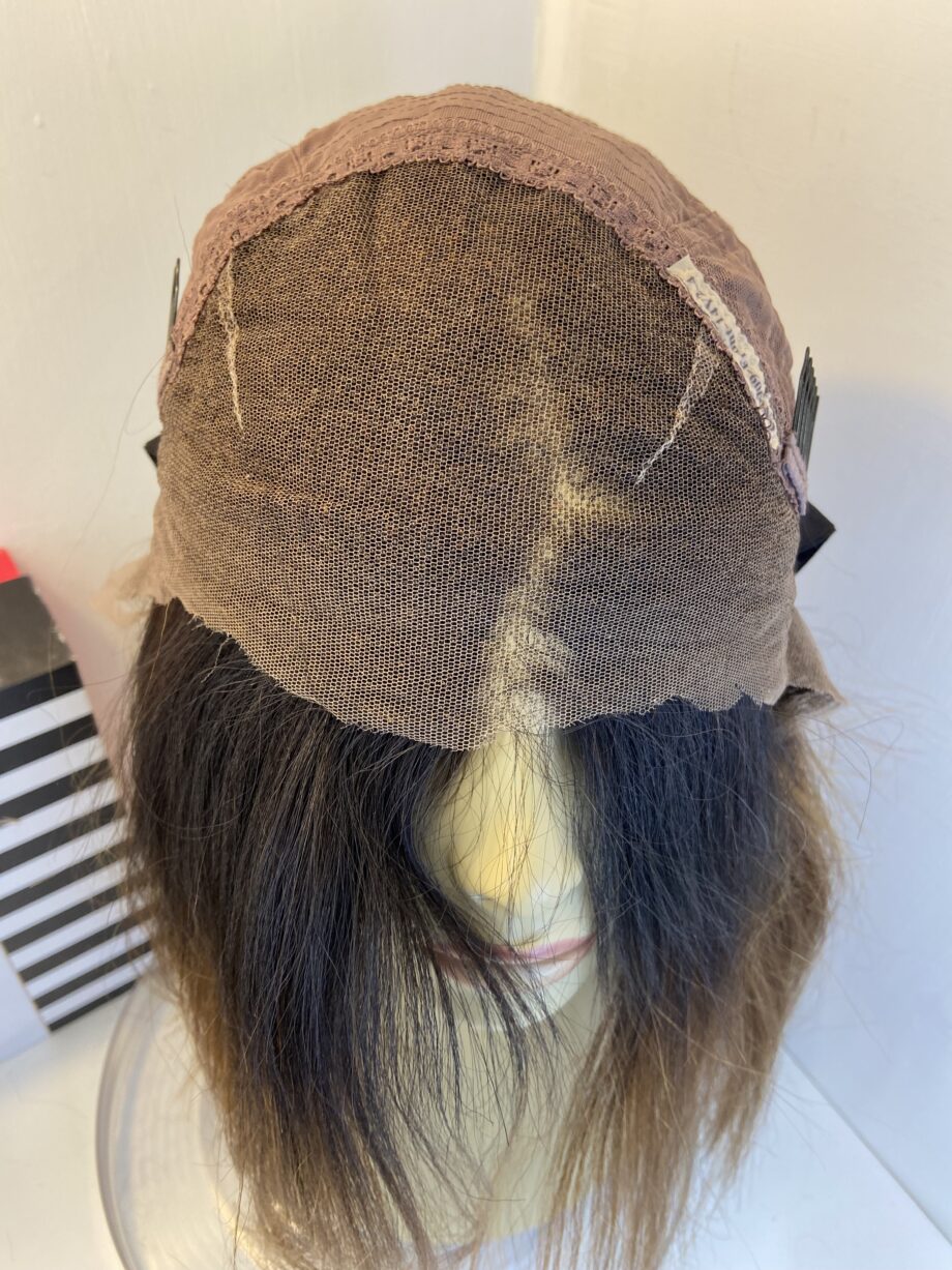 New two colour wig. Brown /ginger. Bbrls437