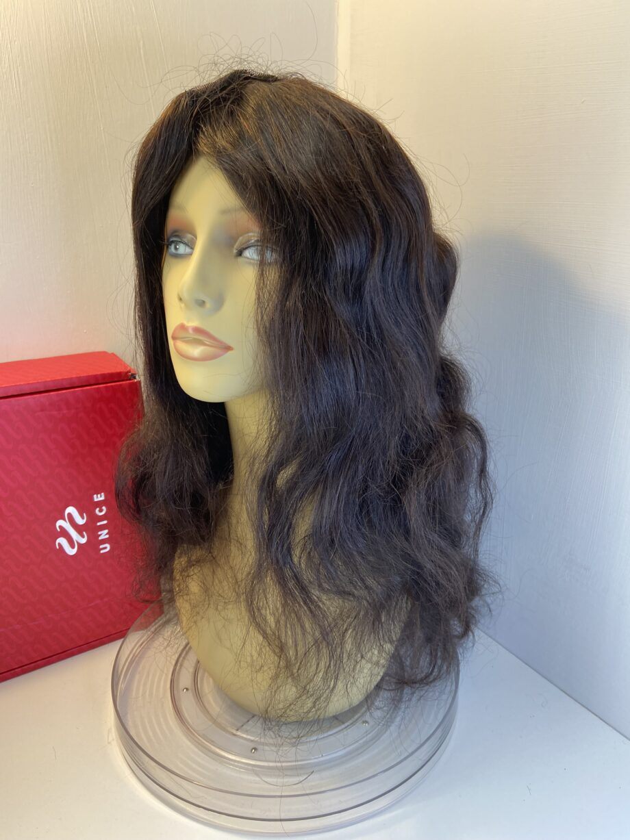 New long wavy brown wig. Bblalw438