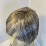 Grey ash blonde lotus long wig. Gbrls594