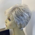 Silver grey short wig. Gsw441