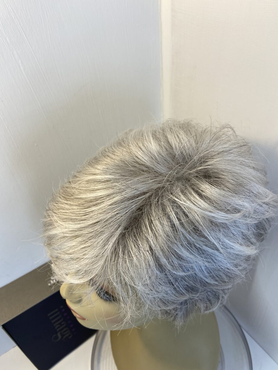 Silver grey short wig. Gsw441