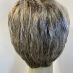 Ash blonde short stylish wig. Gss822