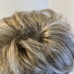 Ash blonde short stylish wig. Gss822