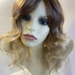 Blonde new long wavy wig. Bllw834