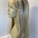 Rooted long blonde wig. Blls835