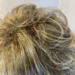 Brown wavy mid length Noriko wig   Blmc837