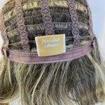Brown wavy mid length Noriko wig   Blmc837