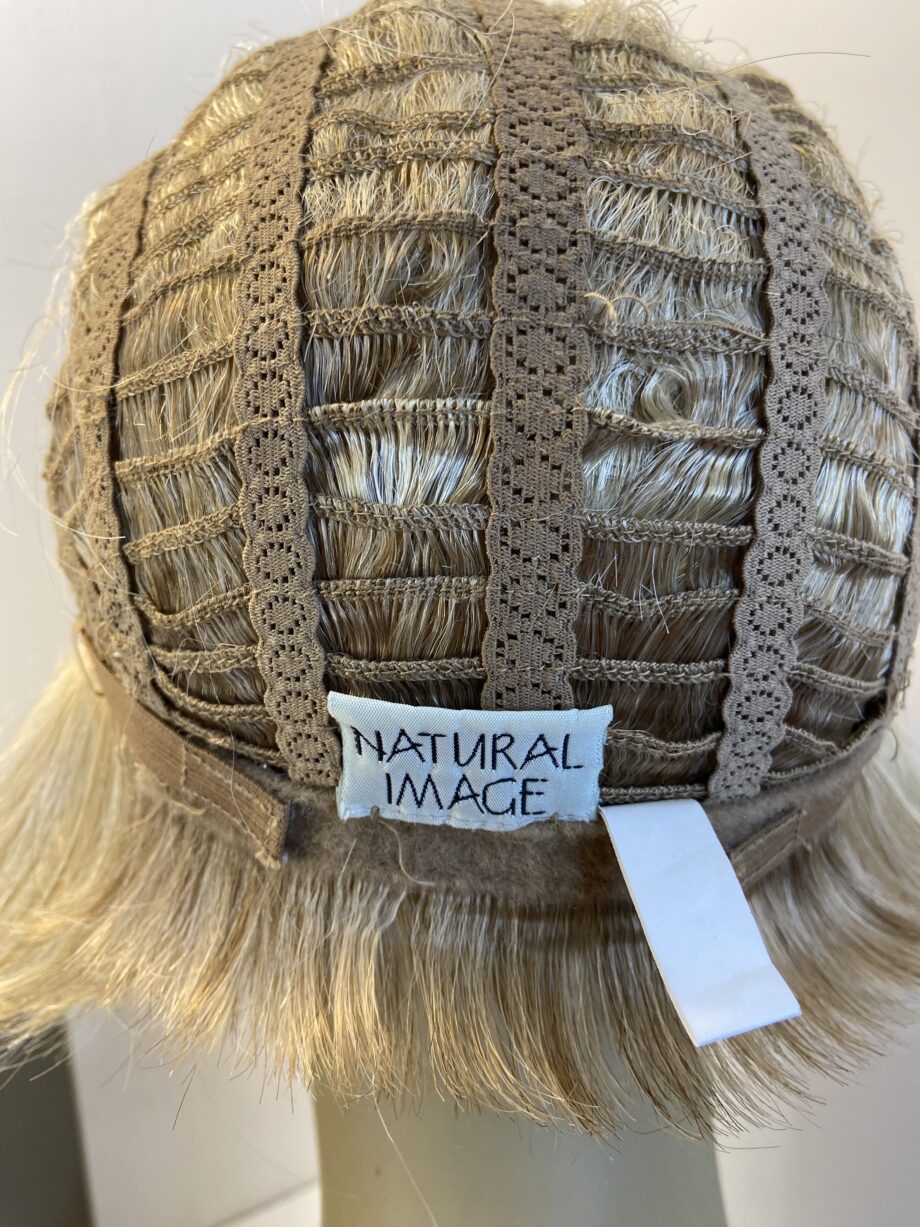 Natural image blonde wig. Bblss447