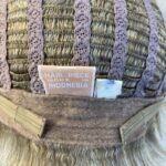 Honey blonde short wig. Blss57