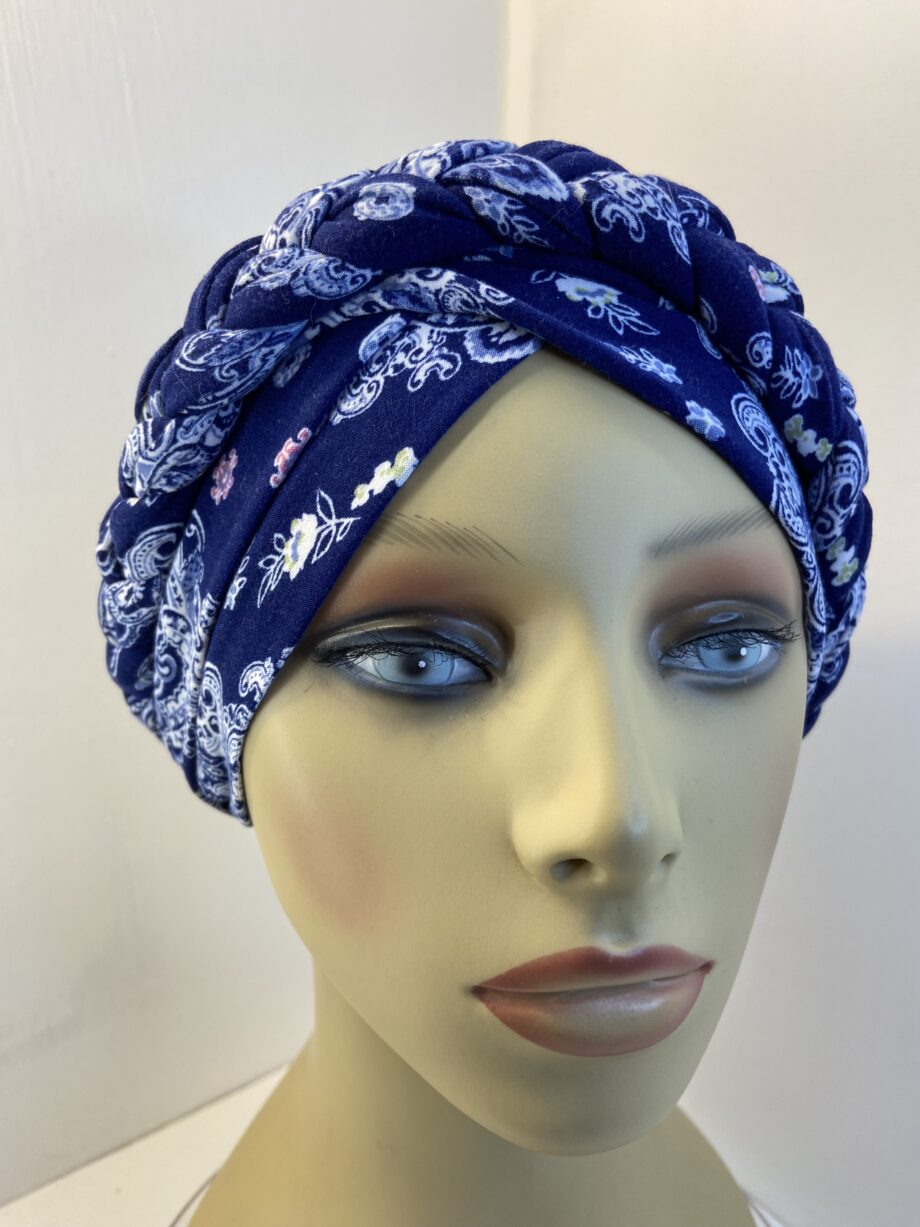 Blue bandanna. 94
