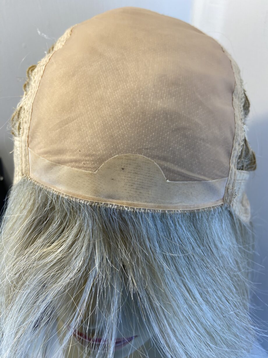Light blonde as new Rene of Paris wig. Bblls456