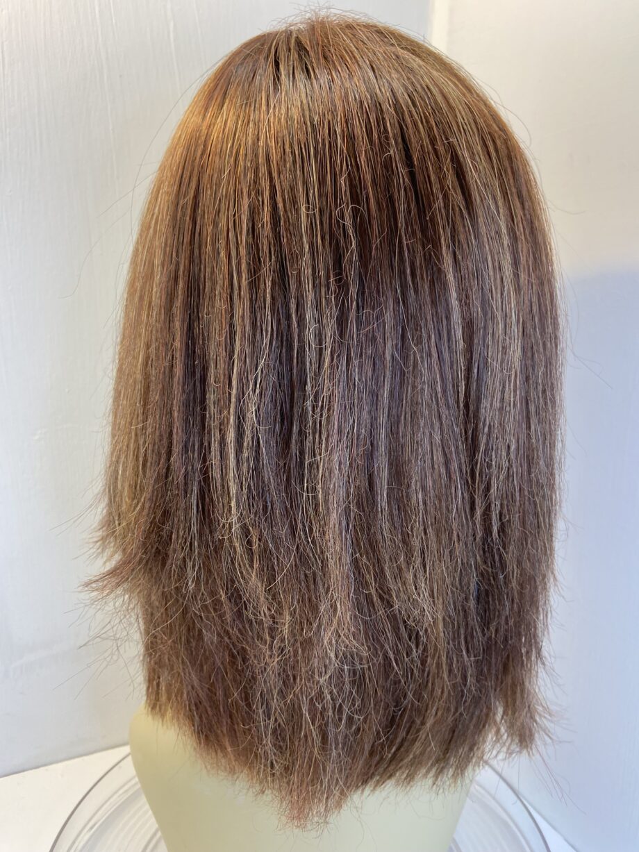 Long brown Rene of Paris wig. Brls26