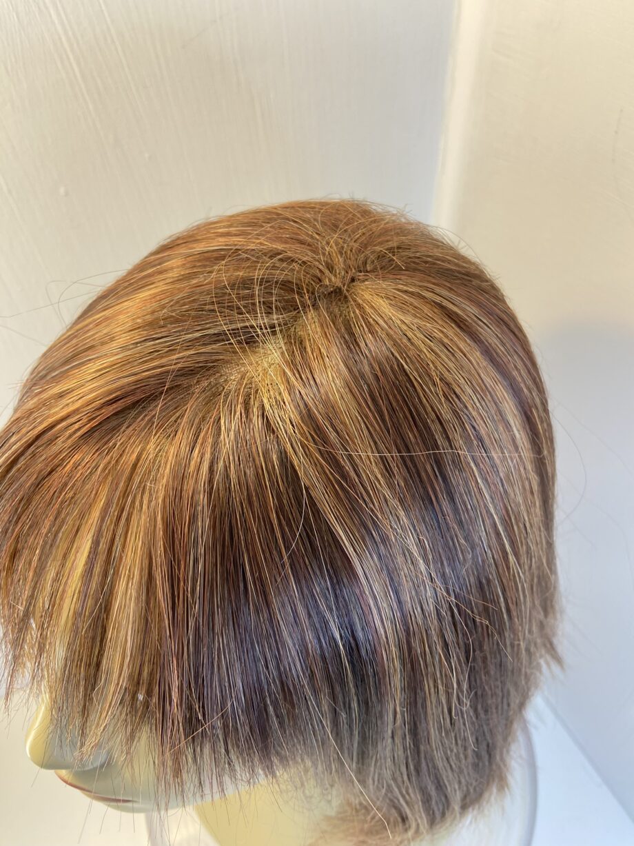Long brown Rene of Paris wig. Brls26
