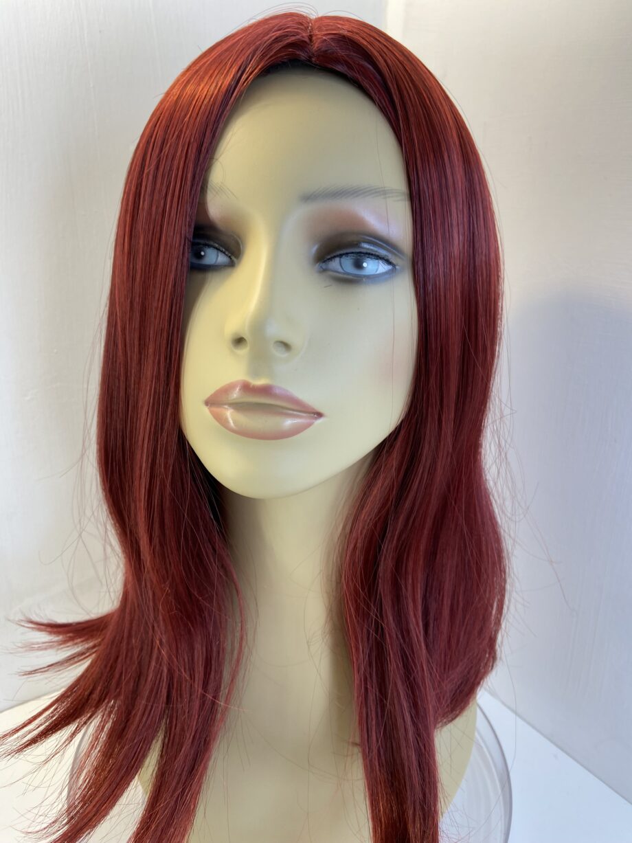 New long red wig. Rls302