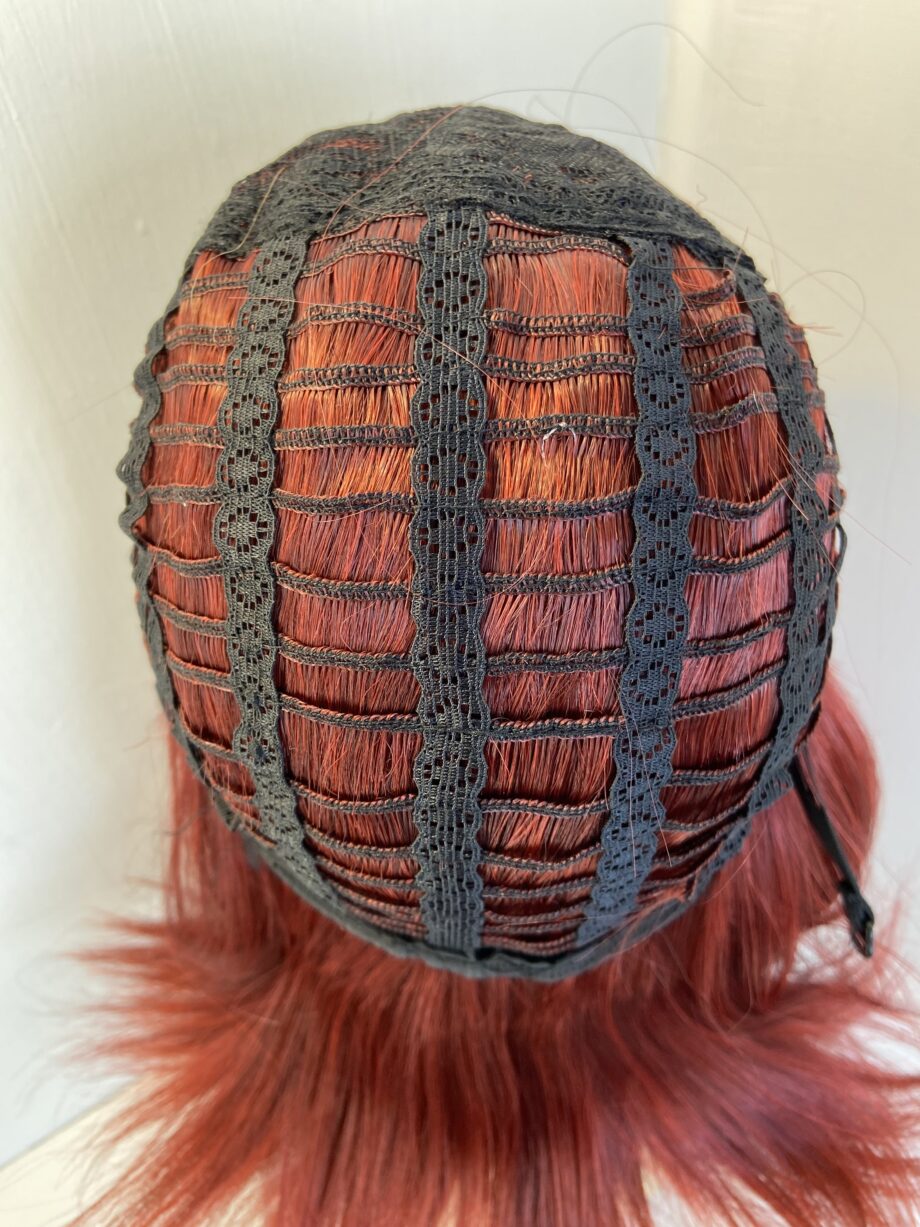 New long red wig. Rls302