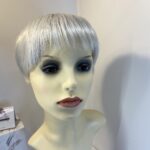 New white petite designer wig. Wgss446