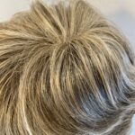 Blonde stylish wig. Blss506