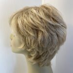 Blonde stylish designer wig. Natural image. Blsw508