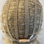 Blonde stylish designer wig. Natural image. Blsw508