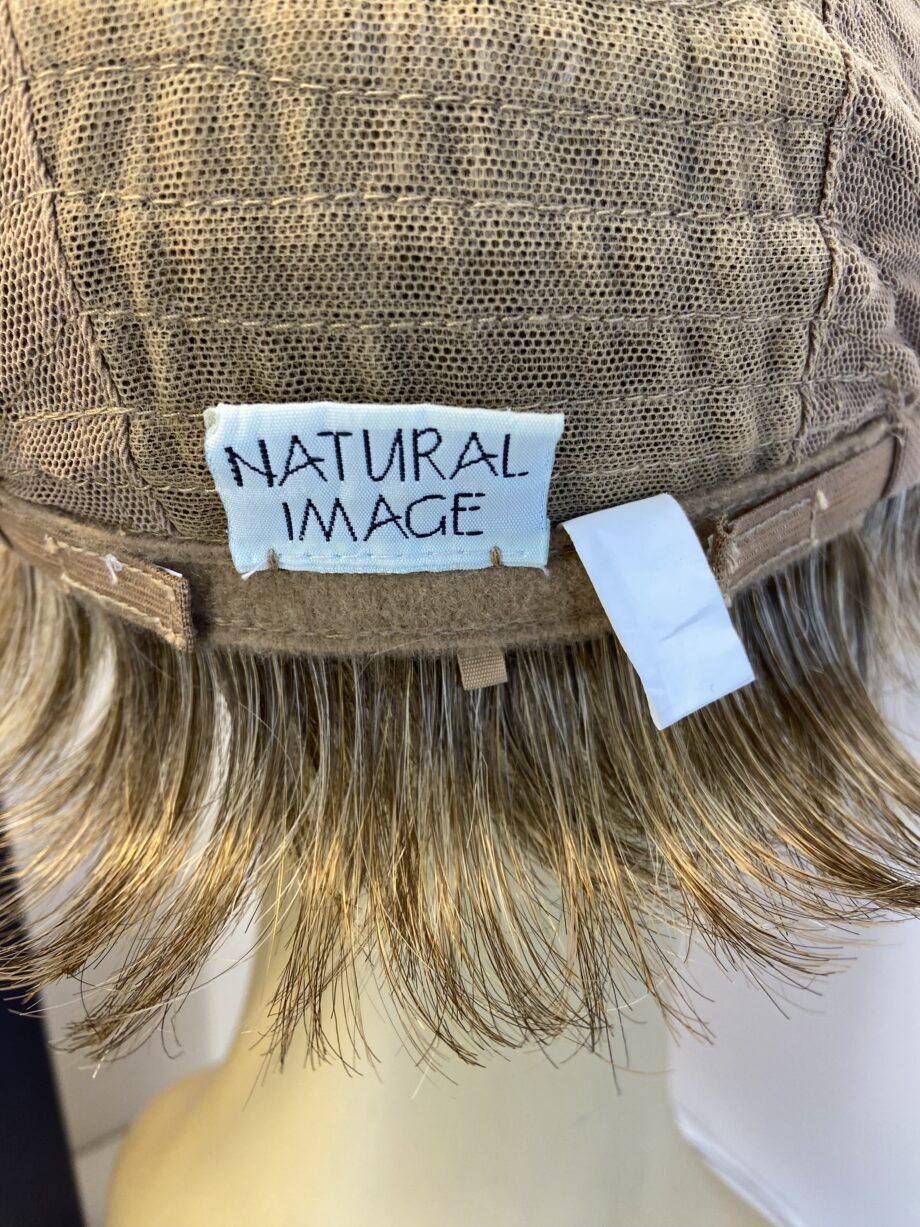 Blonde natural image soft cap design wig. Bblss453